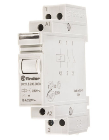 Rele' impulsi 230V 1 DIN elettromeccanic