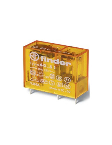 Mini rele' per c.s. 12VDC 1SC 10A 250V