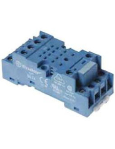 Zoccolo barra din rele' 2 scambi