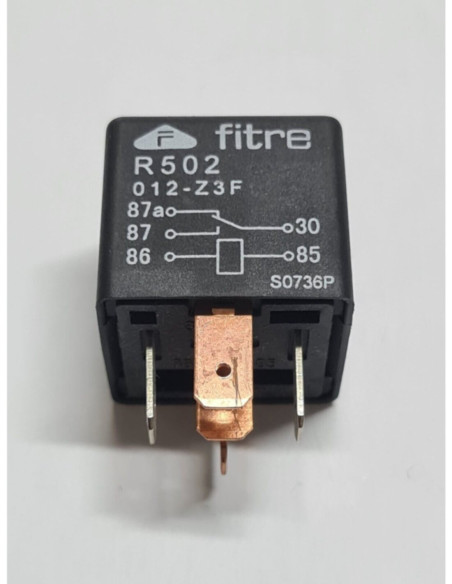 Rele' 12VDC R502/012 Z3C9 con alette