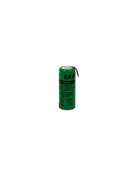 Batteria 4/5AF mimh 1900mA c/lamelle ⌀17x43mm