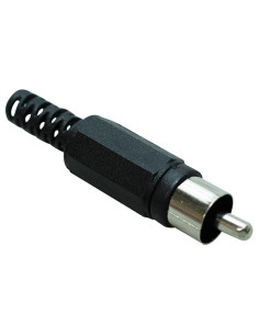 Spina rca nera dorata colante con guida