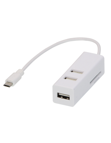 Hub e card reader USB 2.0 otg