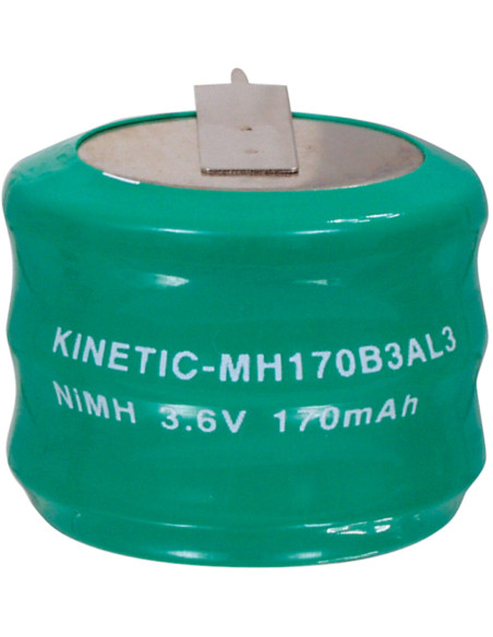 Batteria tampone NiMH 3,6V 170mA c.s. d26,0x20,0mm