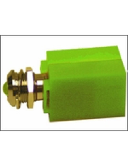 Led con ponticello verde 230 V ac