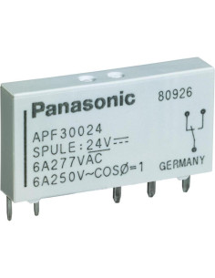 Rele' di potenza slim 12VDC 1 scambio 6A 250VAC