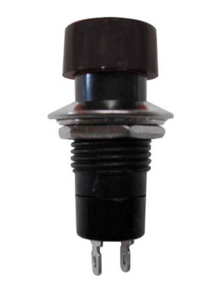 Interruttore unipolare a saldare da pannello max 125V 1A colore nero