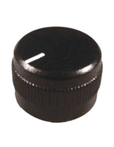 Manopola plastica 19x13 nero opaco