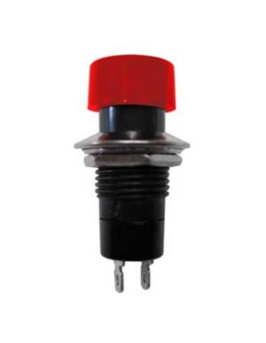 Pulsante normalmente aperto saldare 125V 3A rosso