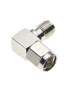 Adattatore SMA 90° da spina a presa