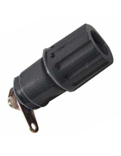 Morsetto serrafilo isolato 15A nero