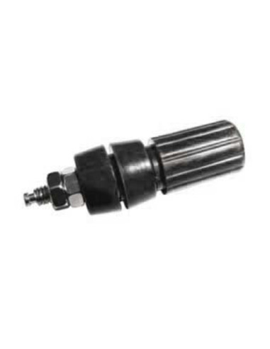 Morsetto serrafilo isolato 6A nero-non si svita