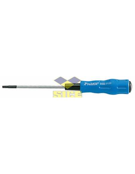 Cacciavite torx t20h con foro