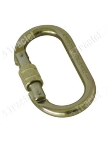 Moschettone 18mm acciaio zincato