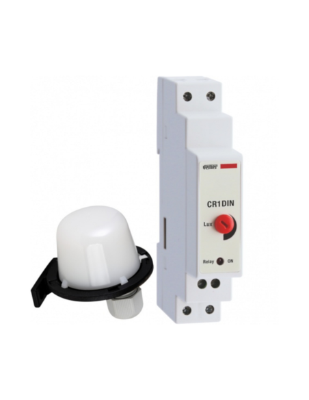 Interruttore crepuscolare con sonda esterna - IP65
