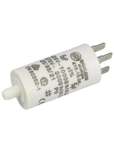 Condensatore per motori in polipropilene 5μF 450 doppio...