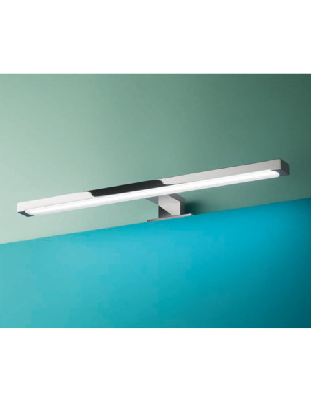 Lampada per specchio 230Vac 7W 4000k ip44 460x105x36mm cromata