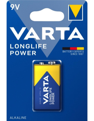 Batteria Longlife Power 9V blister 1pz 6LR61