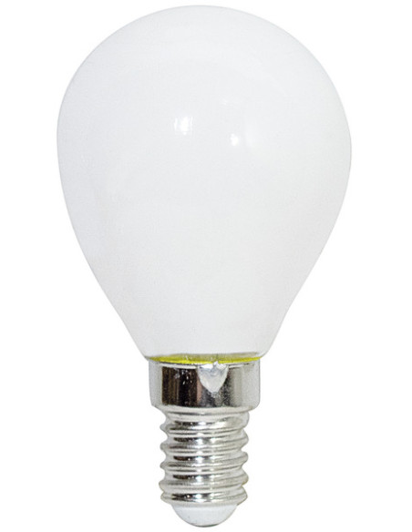 Lampada LED G45 fil E14 4,5W 2700k 470lm 320° 45x80mm