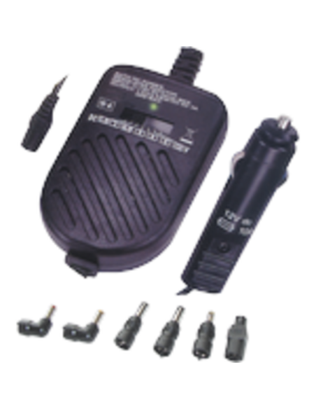 Adattatore veicolare 1.5-3-4.5-6-7.5-9-12vcc 3A  input 12V-16