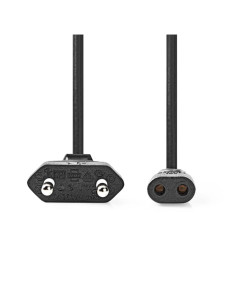 Cavo alimentazione iec-320-c1 2m nero