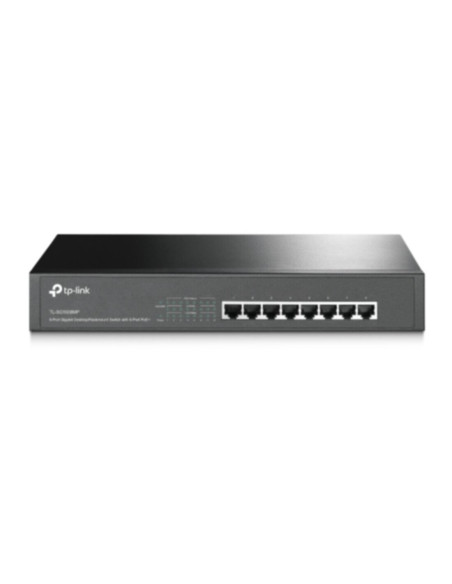 Switch ethernet 8 porte gigabit RJ45 PoE