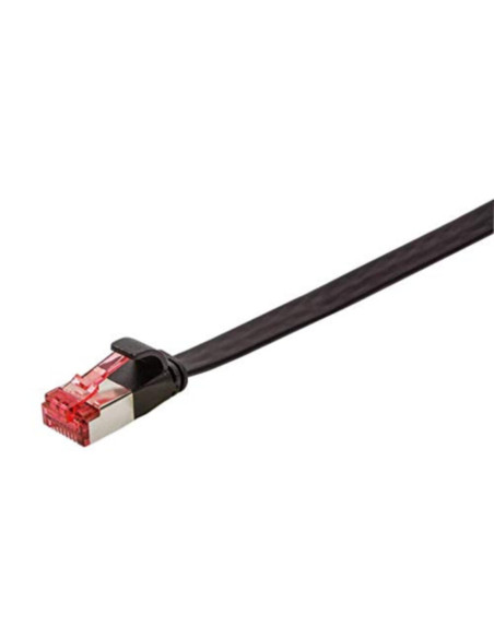 Patch LAN FTP Cat.6 nero flat