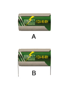 Batteria 2/3af Ni-Mh 1,2V 1000mAh polo consumer