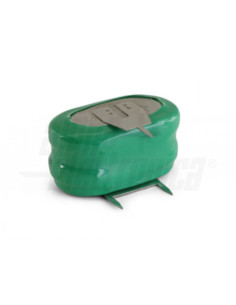 Batteria ovale Ni-Mh 2el. 2,4V  160mAh