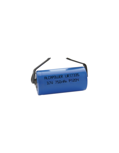 Batteria Li-Ion ricaricabile 17335 3,7V 750mAh...
