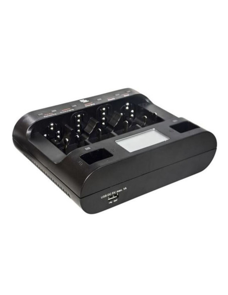 Caricabatterie Ni-Cd / Ni-Mh con display LCD