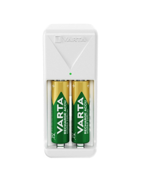 Caricabatterie 2x AA/AAA a spina 220Vac