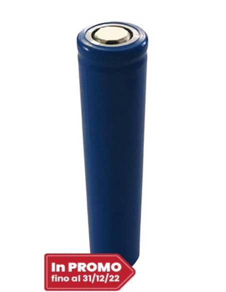 Batteria Li-Ion 14650 3,7V 1000mAh ricaricabile