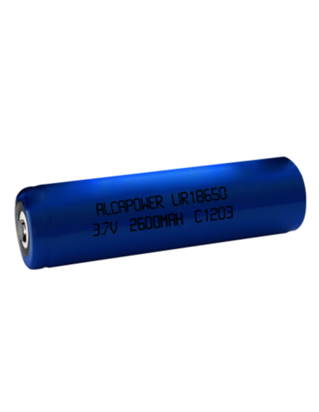 Batteria Li-Ion ricaricabile 18650 3,7V 2600mAh polo consumer