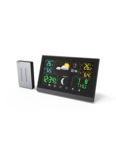 Stazione metereologica digitale a colori con...