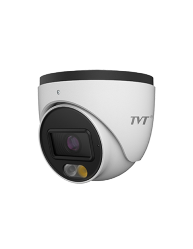 Telecamera dome ip 4mp ottica fissa 2,8mm ir...