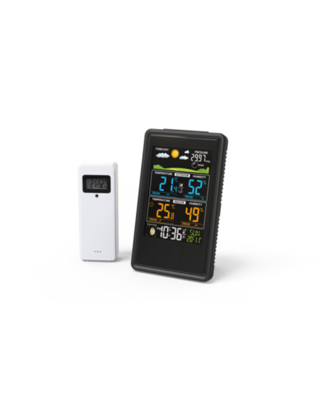 Stazione metereologica digitale a colori multifunzione con sensore da esterno