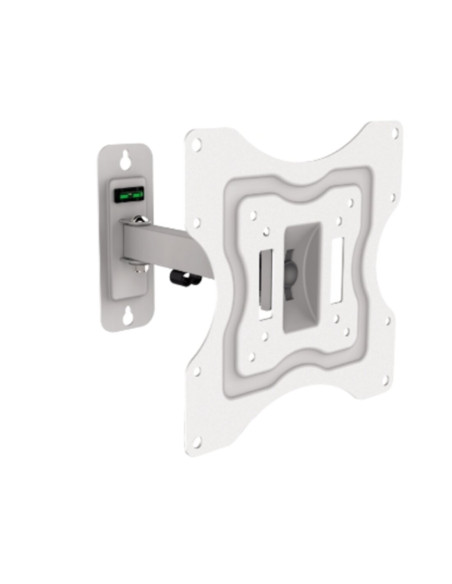 Supporto TV universale 23"÷37" max 15kg 2 snodi bianco
