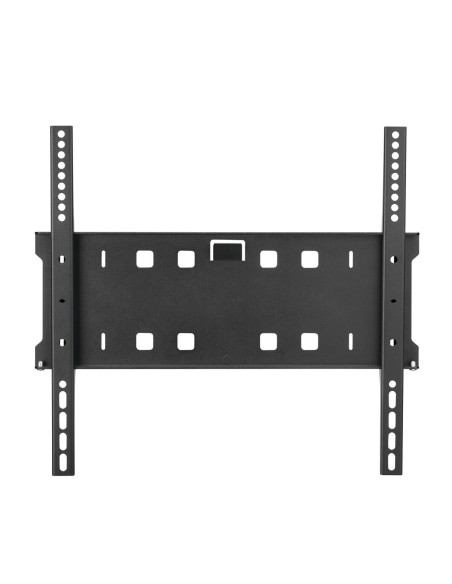 Supporto a parete doppio snodo 32"÷55" max 35kg con blocco sicurezza nero