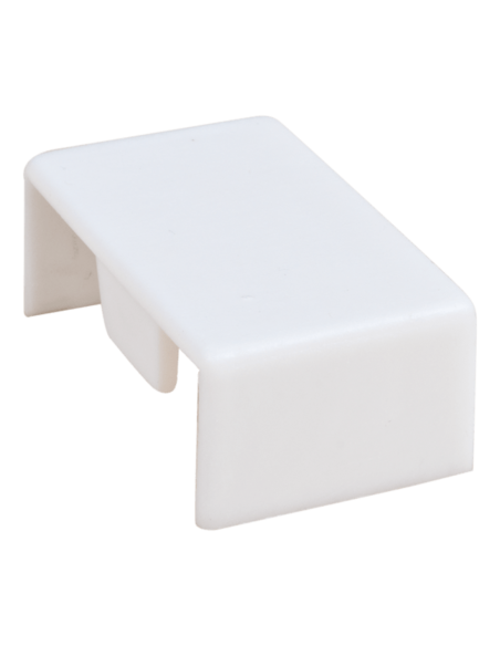 Tappo per canale 100x60mm colore bianco