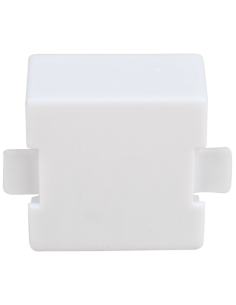 Giunto per canale 80x40mm colore bianco