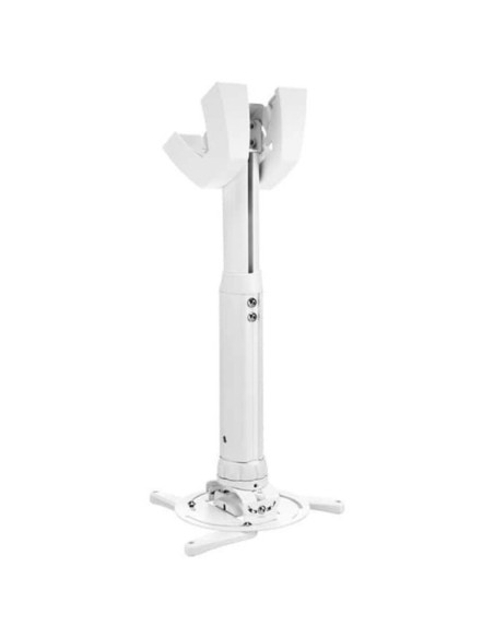 Supporto per videoproiettore regolabile H 400÷550mm R 30-410mm bianco