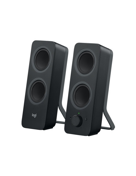 Casse Logitech stereo + bluetooth nere