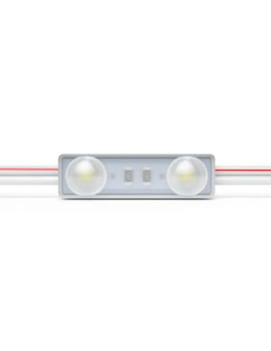 Mini modulo 2 led 12V 0,4W 3000k ip67