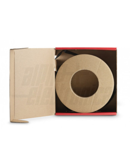 Guaina termorestringente in dispenser Restringimento 2:1 ø6,4mm Nera 8m