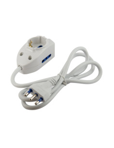 Multipresa 1 presa bipasso 1,2m