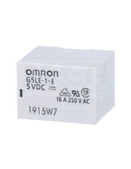 Rele' elettromagnetico spdt 5VDC 16A 1 scambio