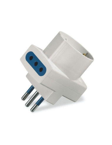 Adattatore blueline P30+2 2P+T 10A