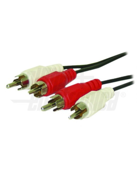 Cavo audio 2x rca - 2xrca cavo 1,5mpolyb