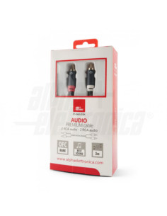 Cavo audio 2rca/2rca premium 3m 2